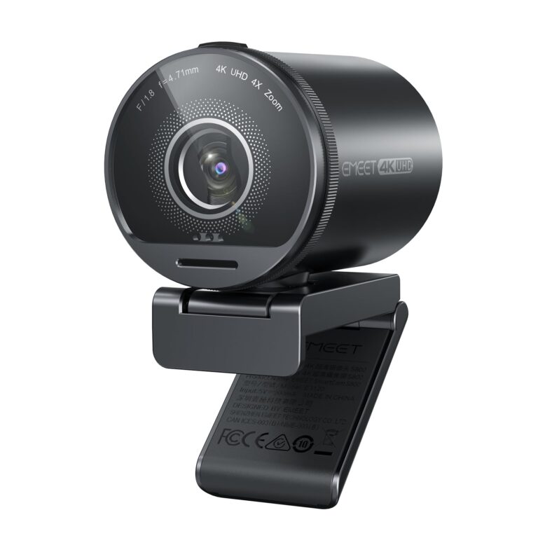 EMEET SmartCam S800-4K Webcam Review: Ideal for Streaming?