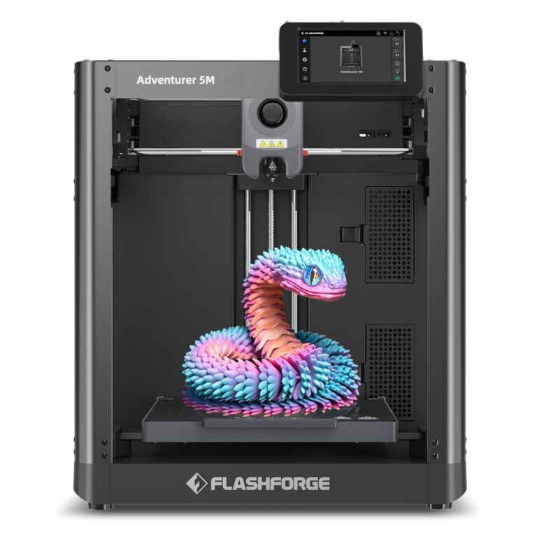 FLASHFORGE Adventurer 5M 3D Printer Review: Fast & Precise?